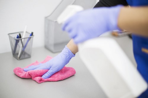 Deep carpet cleaning process in Berrylands