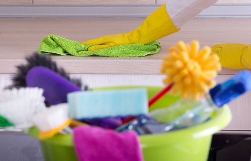 Berrylands business carpet deep cleaning process