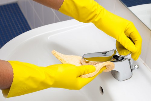Sustainable carpet cleaning operations with eco-friendly transport